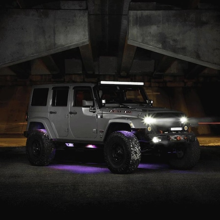 Metra Electronics RGB ACCENT LIGHTS KIT BLACK HOUSING, PK 8 HE-8TLRGBK